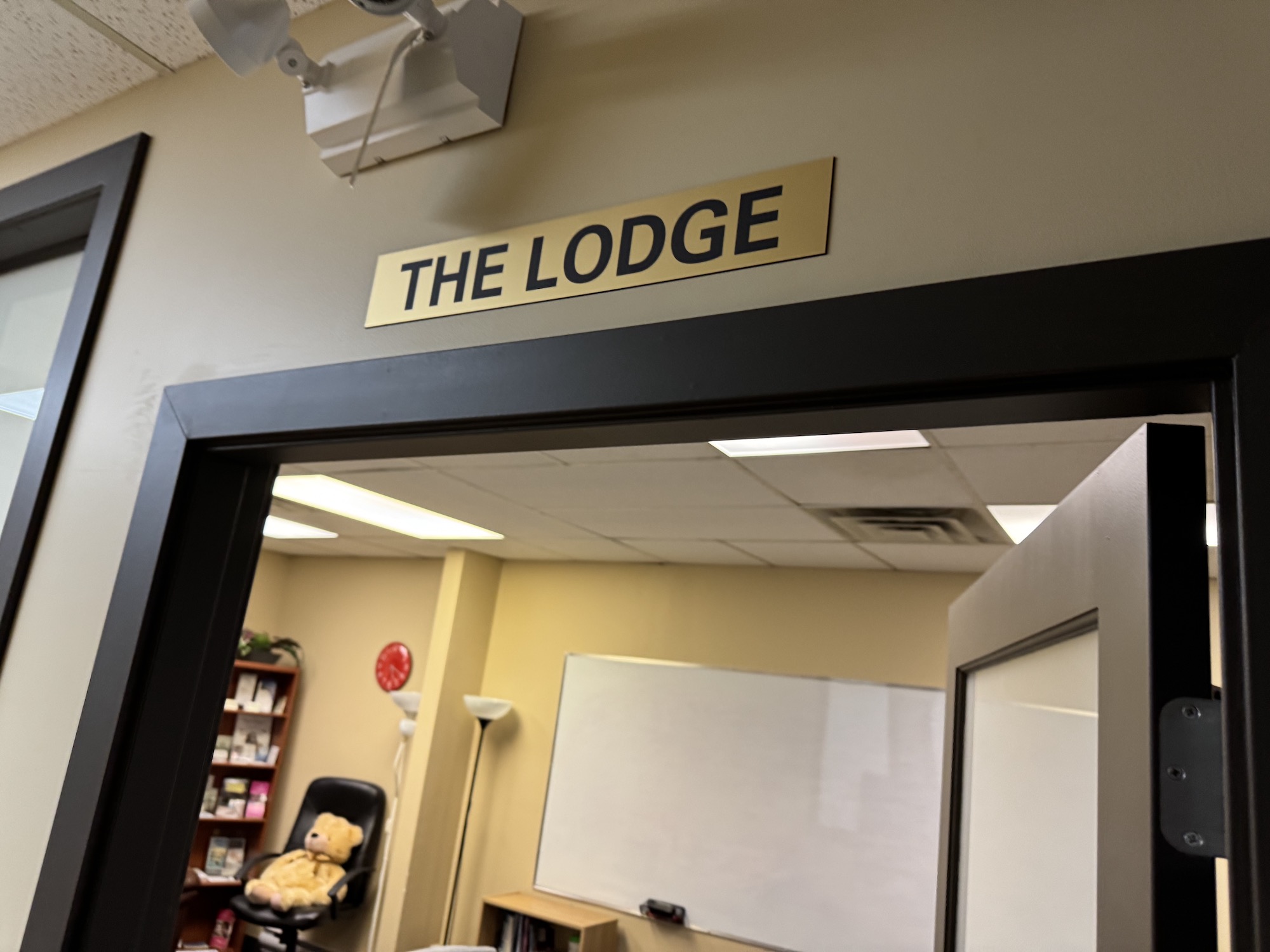 The Lodge Room Entrance